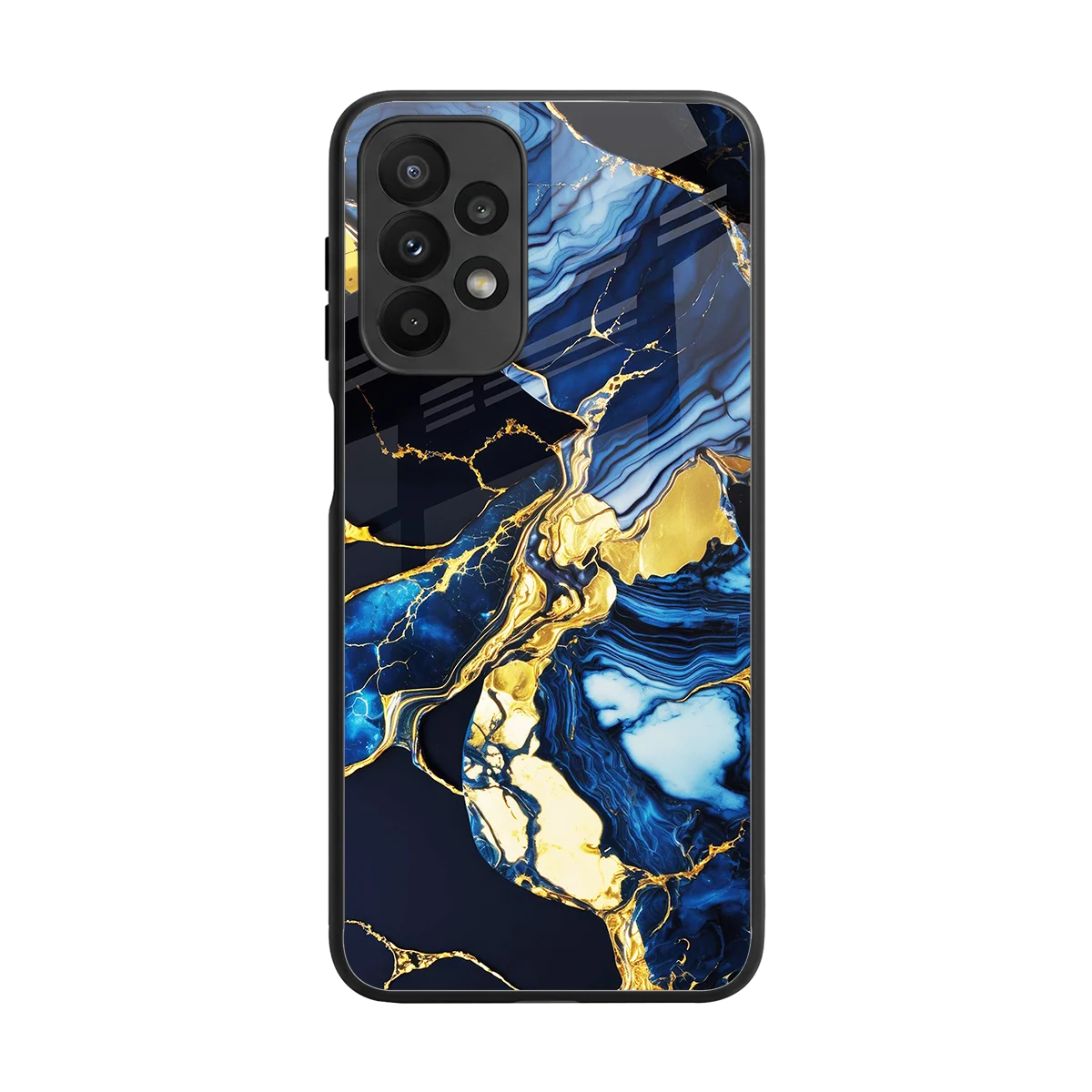 Shadowed Glow back phone cover | glass case for samsung galaxy a23
