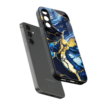 Shadowed Glow sleek samsung galaxy a14 5g cover with tempered glass back and TPU edges
