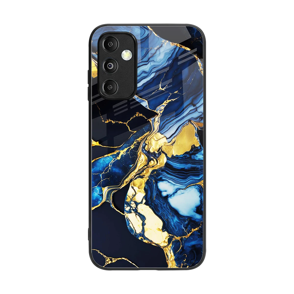 Shadowed Glow back phone cover | glass case for samsung galaxy m14 5g