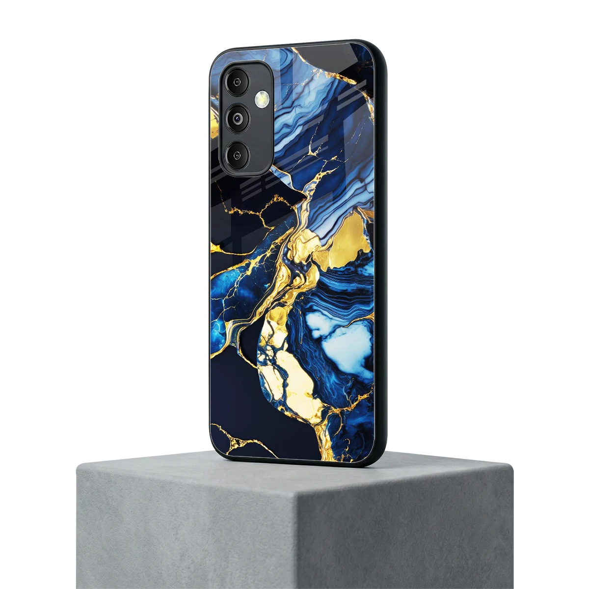 Shadowed Glow samsung galaxy m14 5g mobile cover | shockproof glass phone case