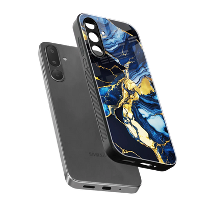 Shadowed Glow sleek samsung galaxy m56 5g cover with tempered glass back and TPU edges
