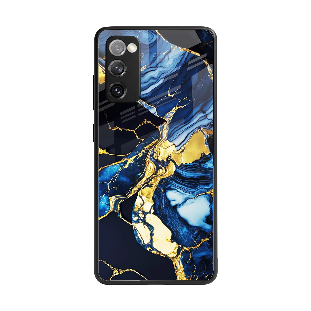Shadowed Glow back phone cover | glass case for samsung galaxy s20 fe