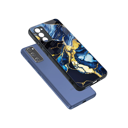 Shadowed Glow sleek samsung galaxy s20 fe cover with tempered glass back and TPU edges
