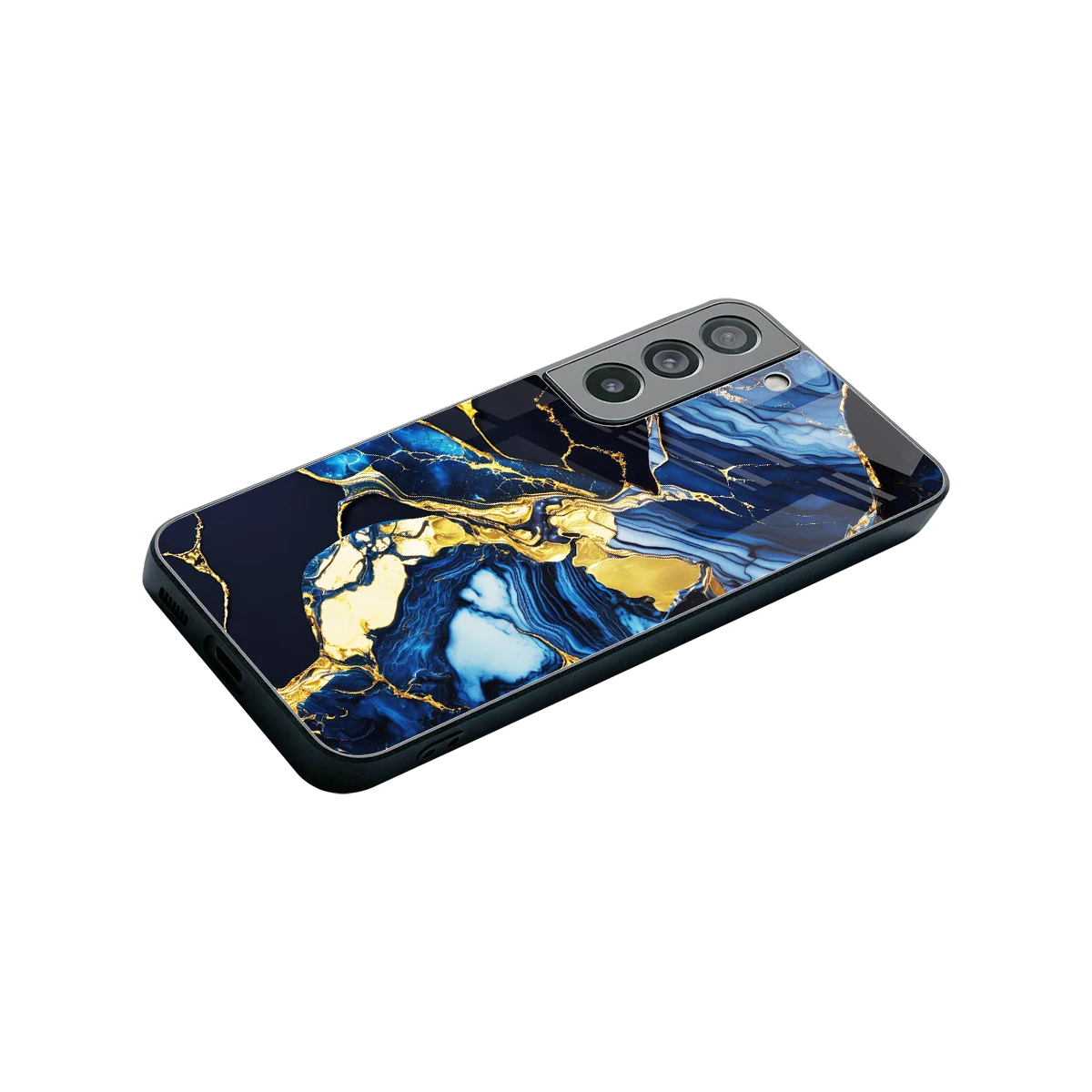 Shadowed Glow stylish phone case for samsung galaxy s22 | glossy glass and slim fit
