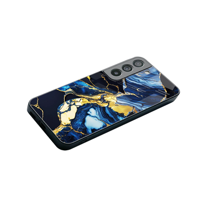 Shadowed Glow stylish phone case for samsung galaxy s22 | glossy glass and slim fit