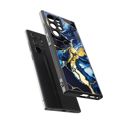 Shadowed Glow sleek samsung galaxy s23 ultra cover with tempered glass back and TPU edges