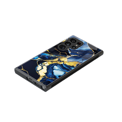 Shadowed Glow stylish phone case for samsung galaxy s23 ultra | glossy glass and slim fit