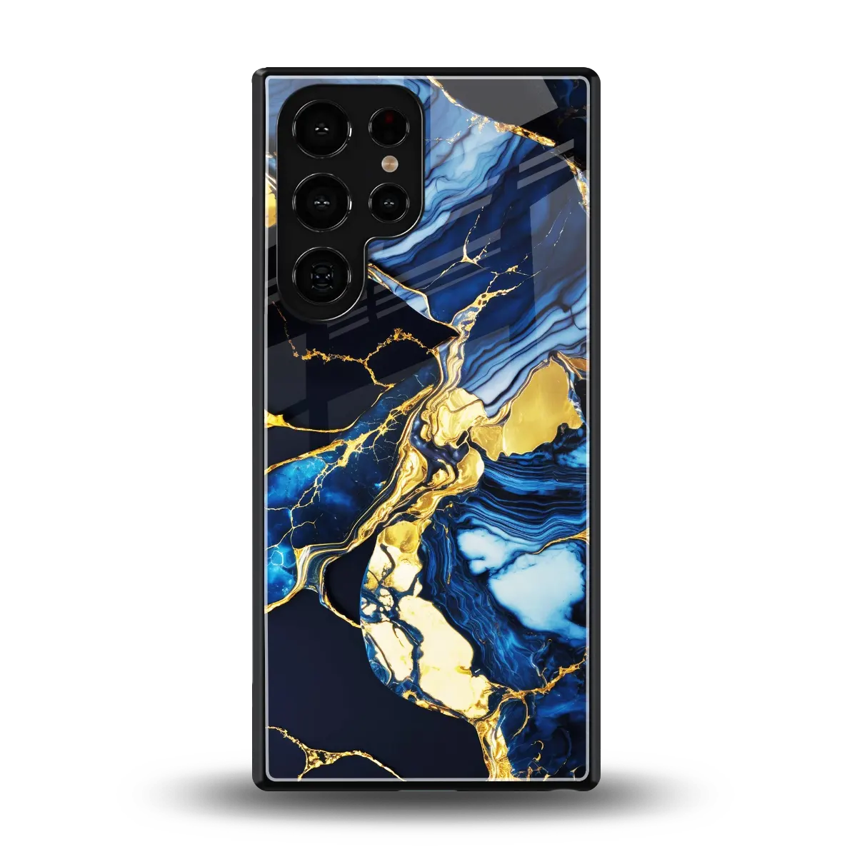 Shadowed Glow back phone cover | glass case for samsung galaxy s25 ultra