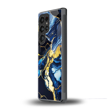 Shadowed Glow samsung galaxy s25 ultra mobile cover | shockproof glass phone case