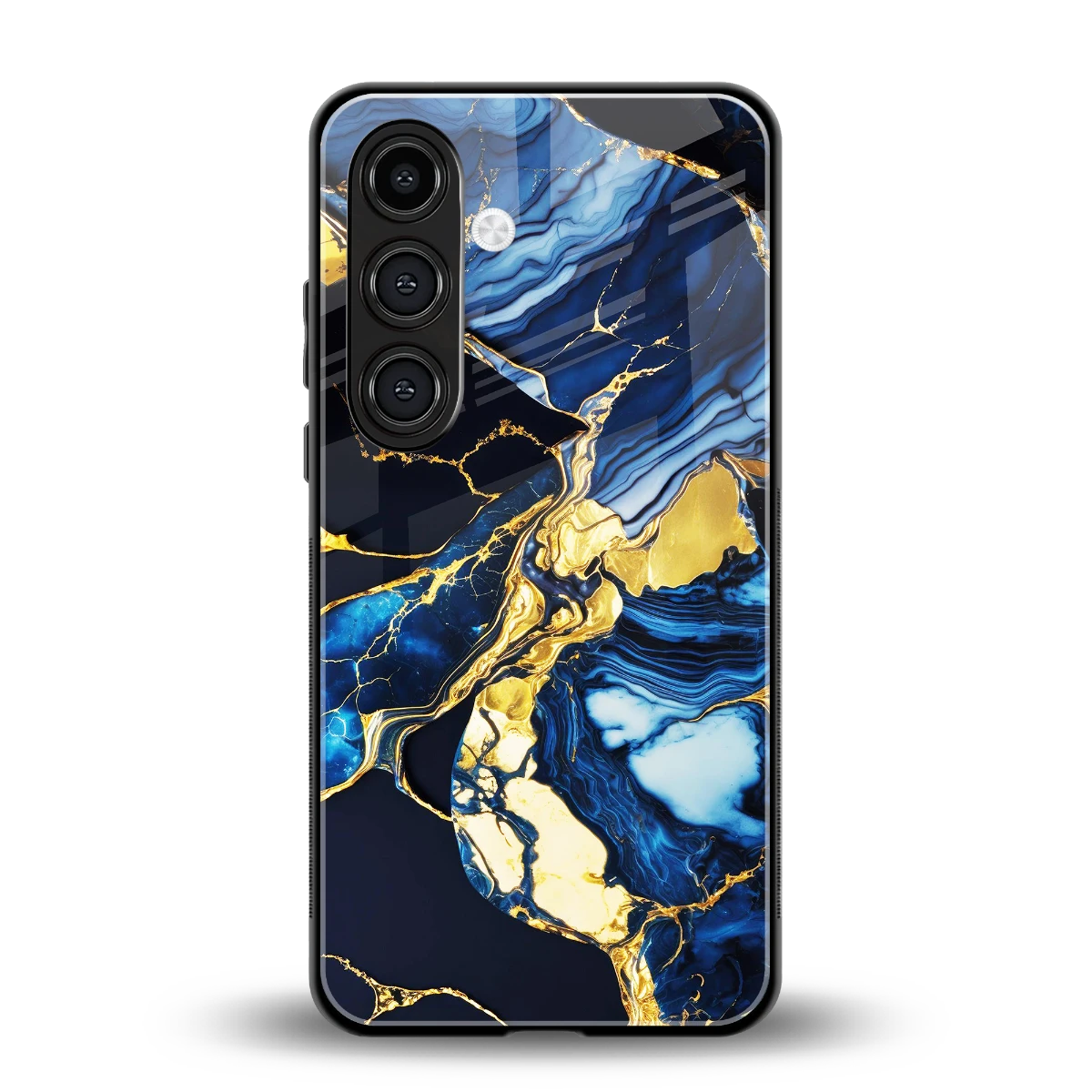 Shadowed Glow back phone cover | glass case for samsung galaxy s24