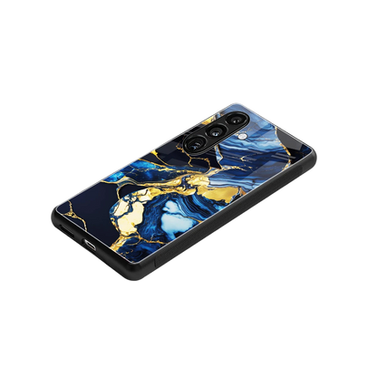 Shadowed Glow stylish phone case for samsung galaxy s24 | glossy glass and slim fit