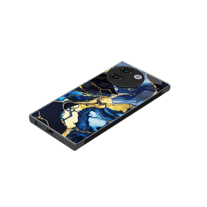 Shadowed Glow stylish phone case for vivo v30e | glossy glass and slim fit