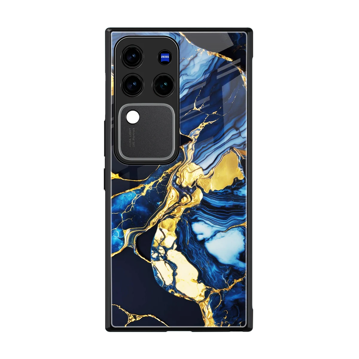 Shadowed Glow back phone cover | glass case forvivo v30 pro