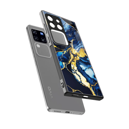 Shadowed Glow sleekvivo v30 pro cover with tempered glass back and TPU edges