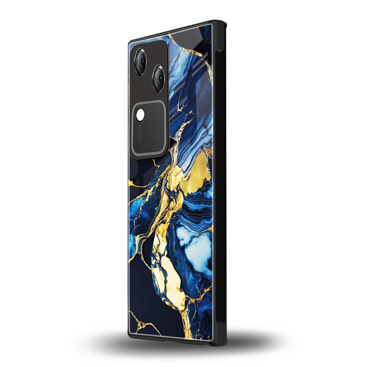 Shadowed Glow vivo v30 mobile cover | shockproof glass phone case