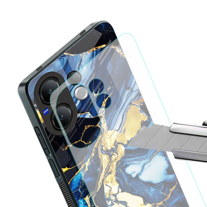 Shadowed Glow stylish phone case for vivo v60 | glossy glass and slim fit