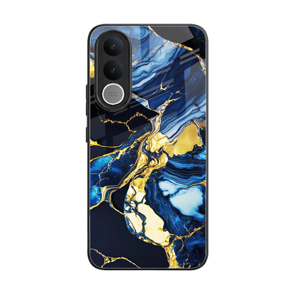 Shadowed Glow back phone cover | glass case for vivo v70 fe