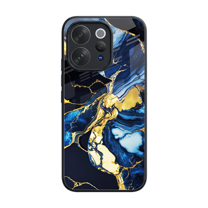 Shadowed Glow back phone cover | glass case for vivo v70