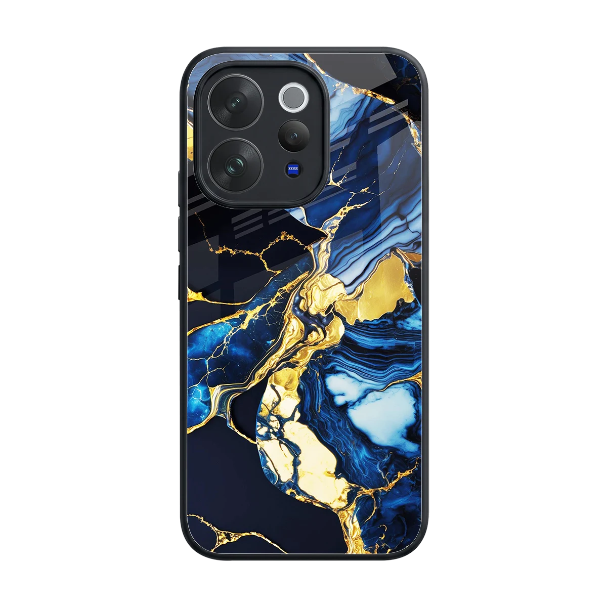 Shadowed Glow back phone cover | glass case for vivo v70 elite