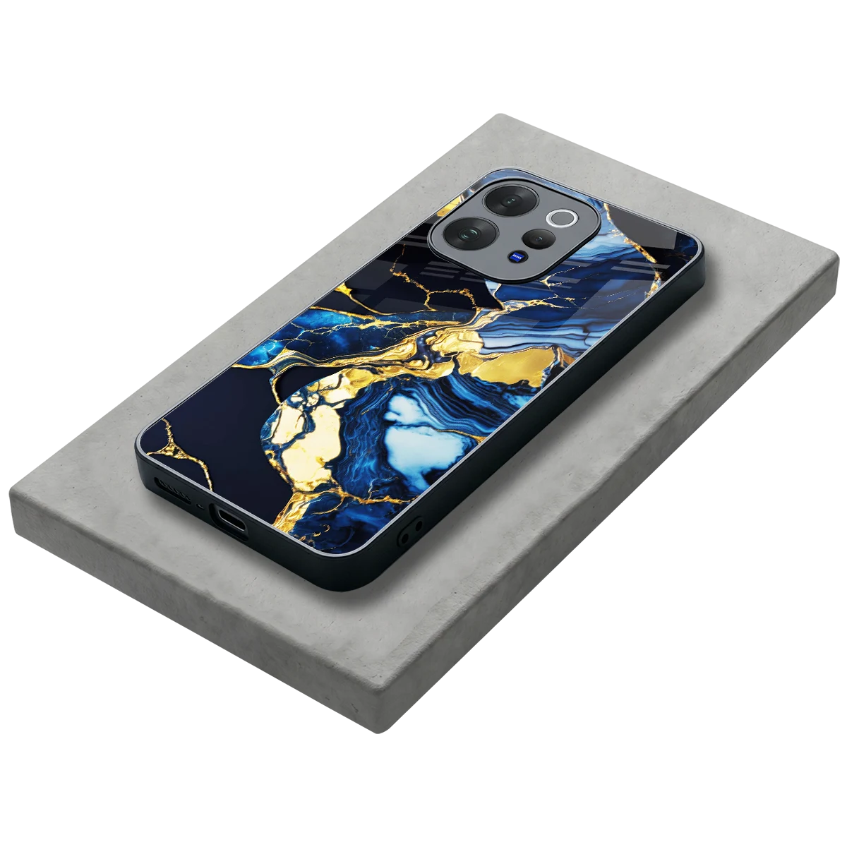 Shadowed Glow stylish phone case for vivo v70 elite | glossy glass and slim fit