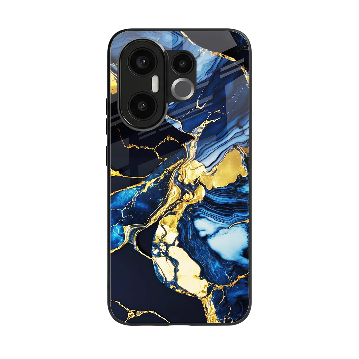 Shadowed Glow back phone cover | glass case for vivo x200 fe