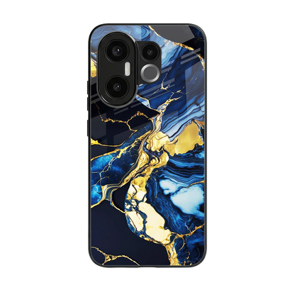 Shadowed Glow back phone cover | glass case for vivo x200 fe