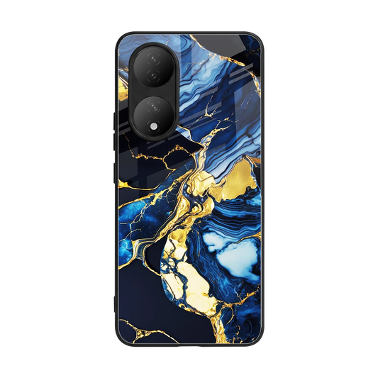 Shadowed Glow back phone cover | glass case for Vivo-y100