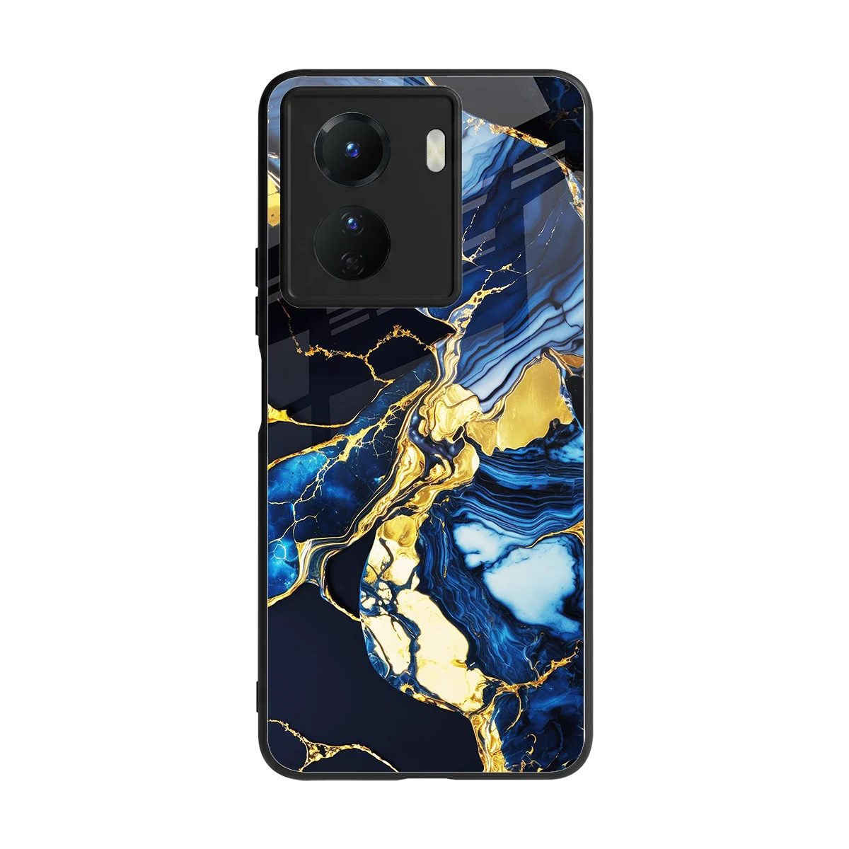 Shadowed Glow back phone cover | glass case for vivo y16