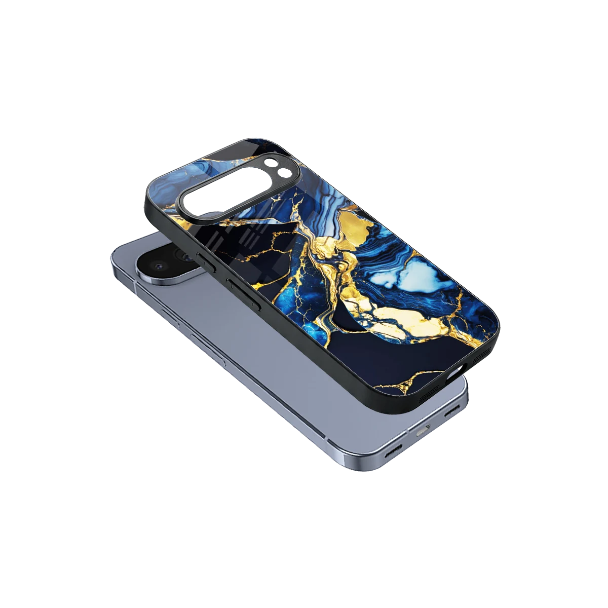 Shadowed Glow sleek google pixel 10 pro cover with tempered glass back and TPU edges