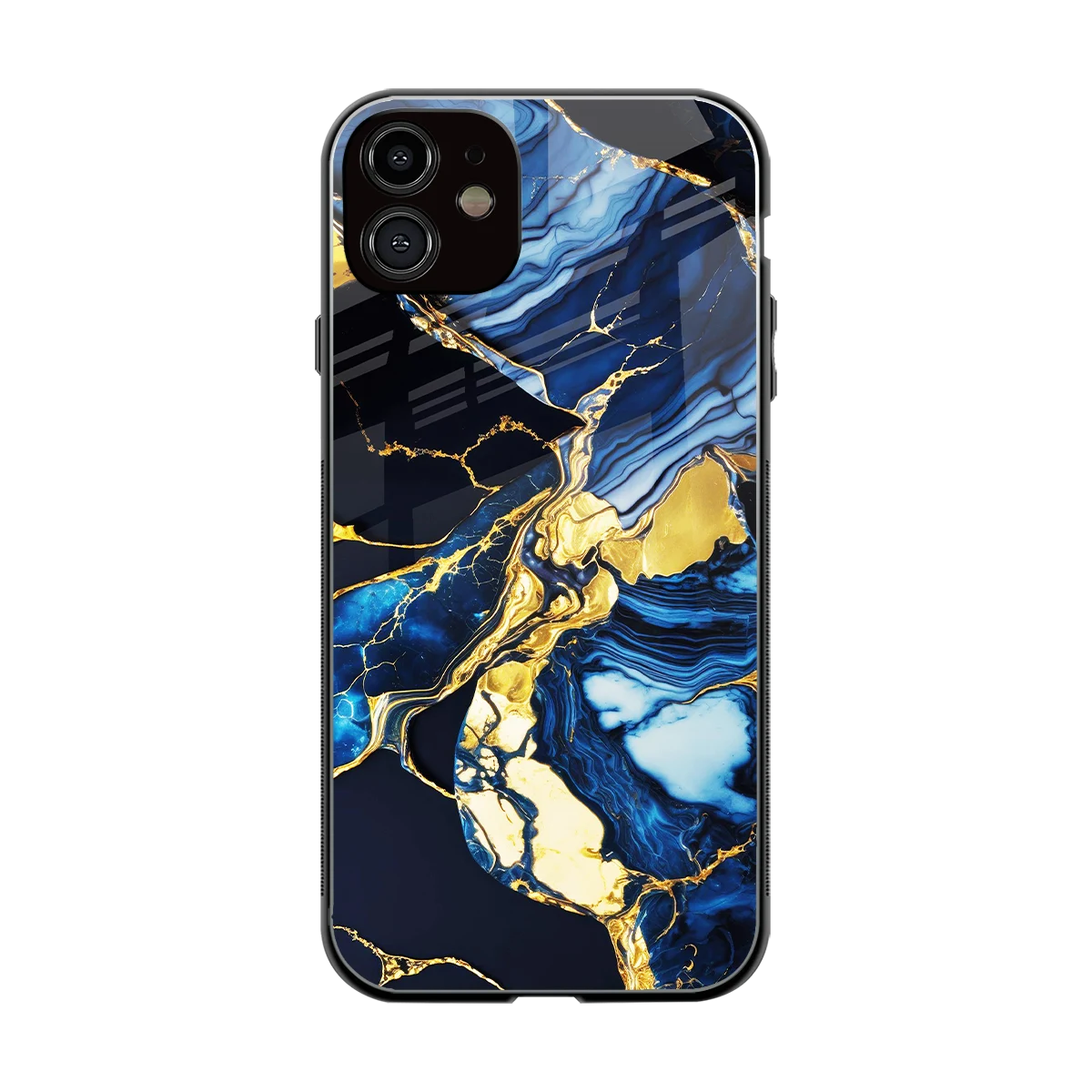 Shadowed Glow back phone cover | glass case for iphone 11