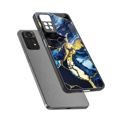 Shadowed Glow sleek redmi note 11 pro cover with tempered glass back and TPU edges