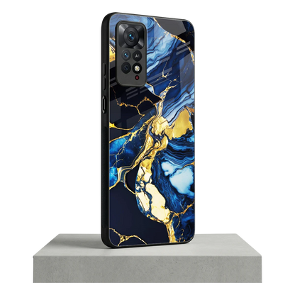 Shadowed Glow redmi note 11 pro mobile cover | shockproof glass phone case