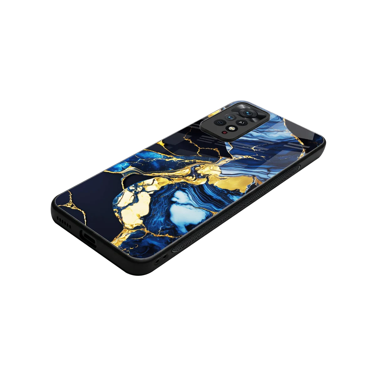 Shadowed Glow stylish phone case for redmi note 11 pro | glossy glass and slim fit