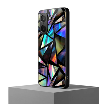 Shattered Luxe oneplus nord ce5 5g mobile cover | shockproof glass phone case