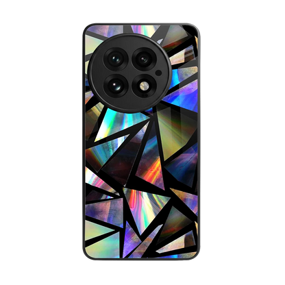 Shattered Luxe back phone cover | glass case for oneplus 13