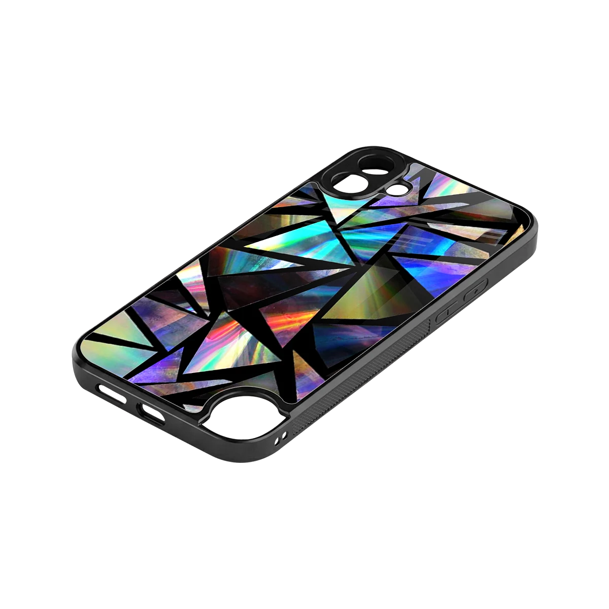 Shattered Luxe stylish phone case for cmf nothing phone 1 | glossy glass and slim fit