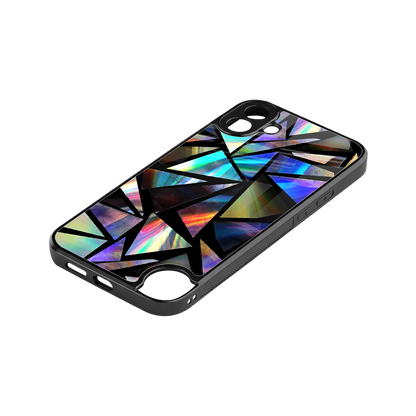 Shattered Luxe stylish phone case for cmf nothing phone 1 | glossy glass and slim fit