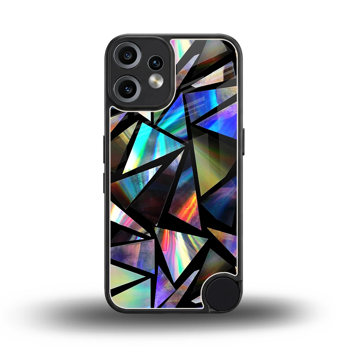 Shattered Luxe back phone cover | glass case for cmf nothing phone 2 pro