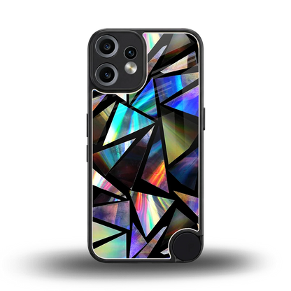 Shattered Luxe back phone cover | glass case for cmf nothing phone 2 pro