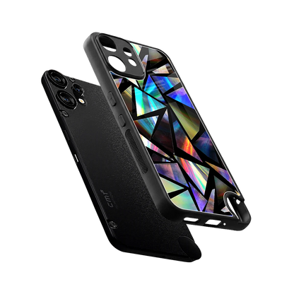 Shattered Luxe sleek cmf nothing phone 2 pro cover with tempered glass back and TPU edges