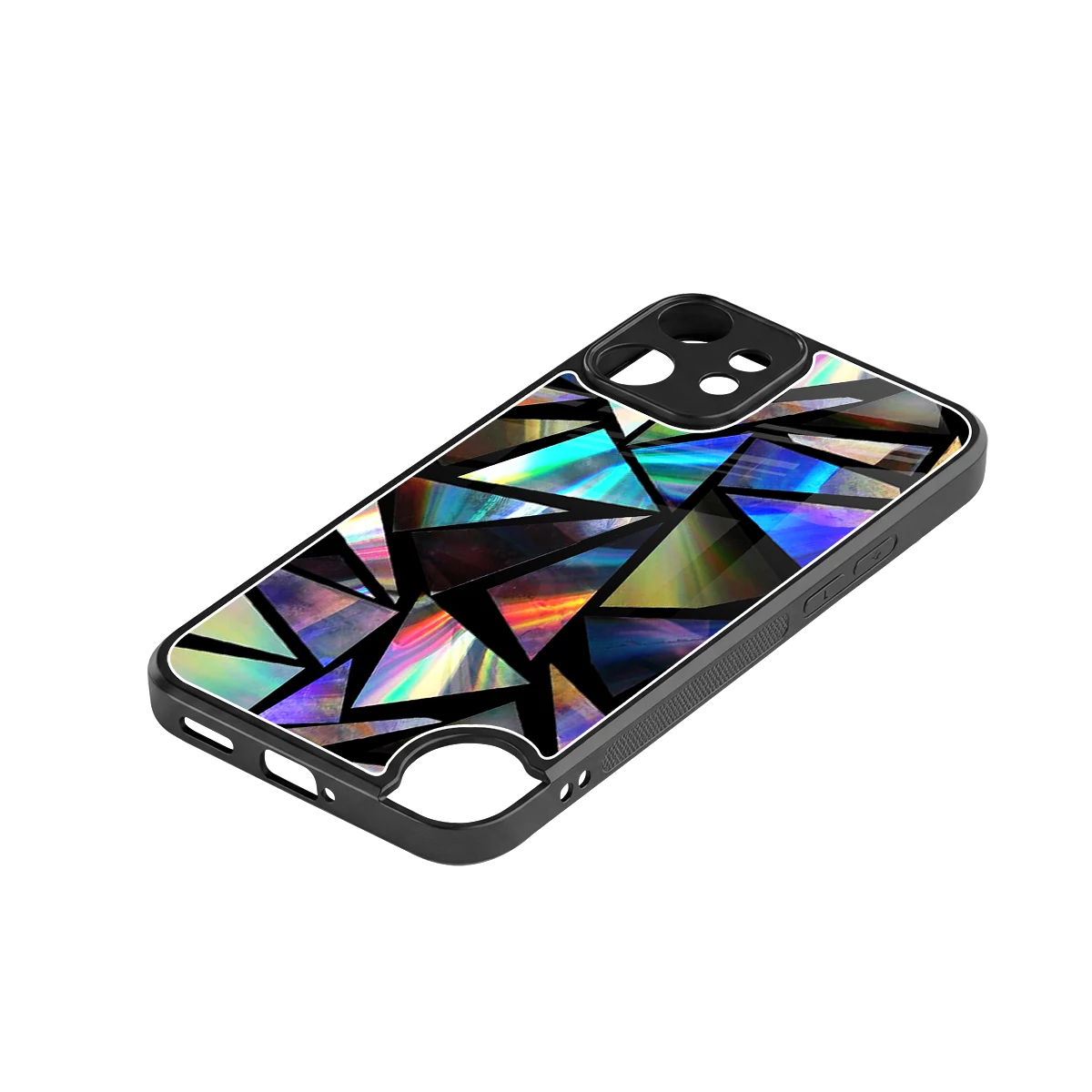 Shattered Luxe stylish phone case for cmf nothing phone 2 pro | glossy glass and slim fit