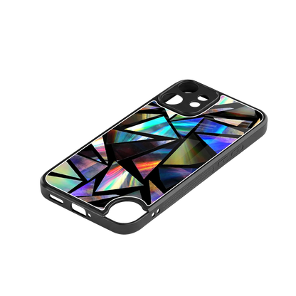 Shattered Luxe stylish phone case for cmf nothing phone 2 pro | glossy glass and slim fit