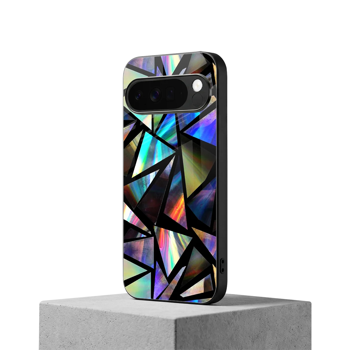 Shattered Luxe google pixel 10 pro xl mobile cover | shockproof glass phone case