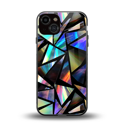 Shattered Luxe back phone cover | glass case for iphone 13