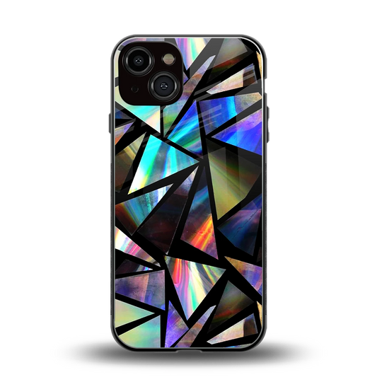 Shattered Luxe back phone cover | glass case for iphone 13