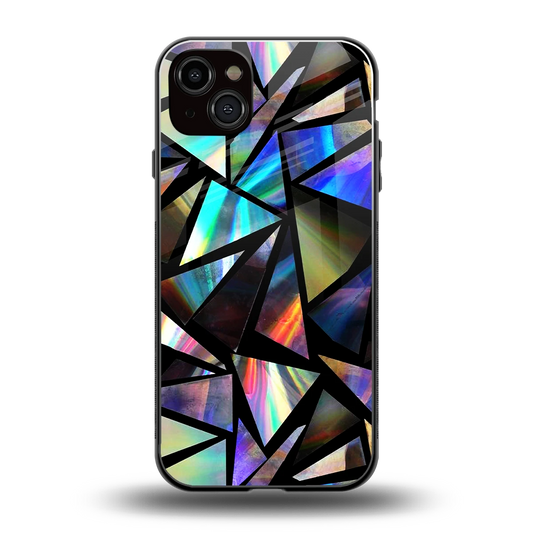 Shattered Luxe back phone cover | glass case for iphone 14 plus