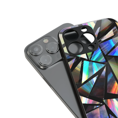 Shattered Luxe stylish phone case for iphone 16 pro max | glossy glass and slim fit