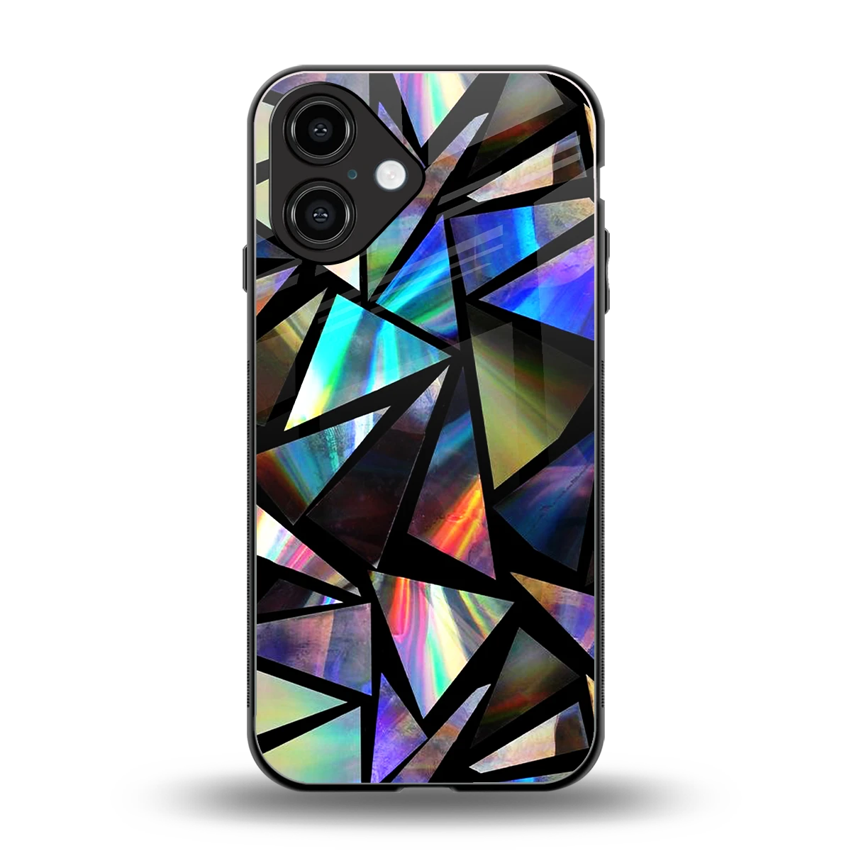 Shattered Luxe back phone cover | glass case for iphone 16