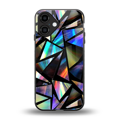 Shattered Luxe back phone cover | glass case for iphone 16