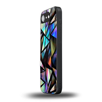 Shattered Luxe iphone 17e mobile cover | shockproof glass phone case
